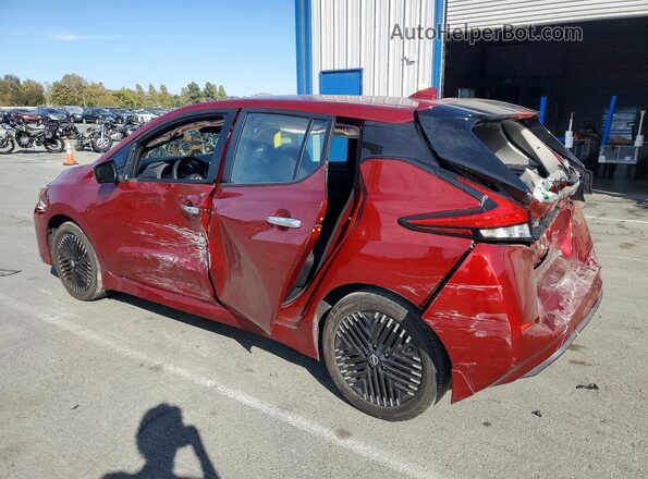 1N4CZ1CV3RC553422 2024 NISSAN LEAF Red Rear left