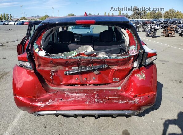1N4CZ1CV3RC553422 2024 NISSAN LEAF Red Rear view