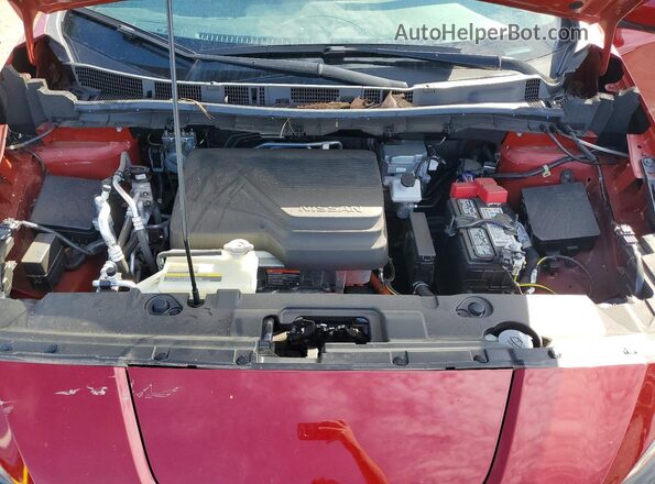1N4CZ1CV3RC553422 2024 NISSAN LEAF Red Rear interior view