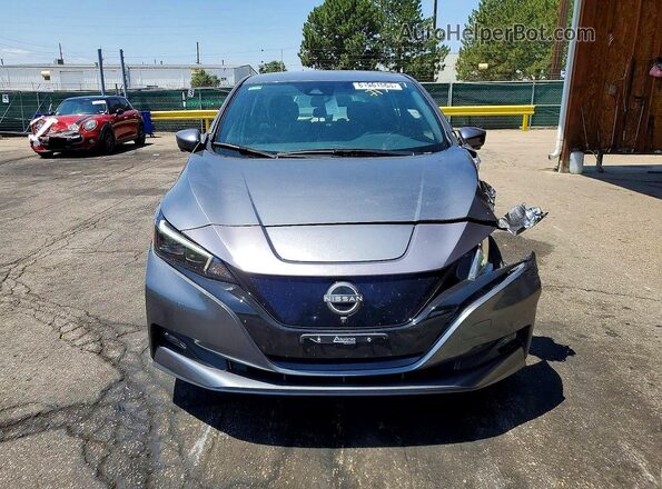 1N4CZ1CV4SC560045 2025 NISSAN LEAF Gray Vista frontal