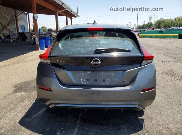1N4CZ1CV4SC560045 2025 NISSAN LEAF Gray Vista trasera