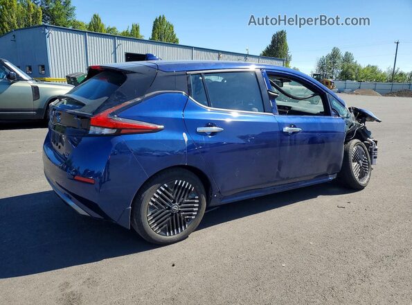1N4CZ1CV6SC560550 2025 NISSAN LEAF Blue უკანა მარჯვენა