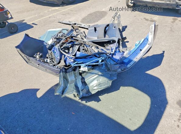 1N4CZ1CV6SC560550 2025 NISSAN LEAF Blue ძრავის განყოფილების ხედი