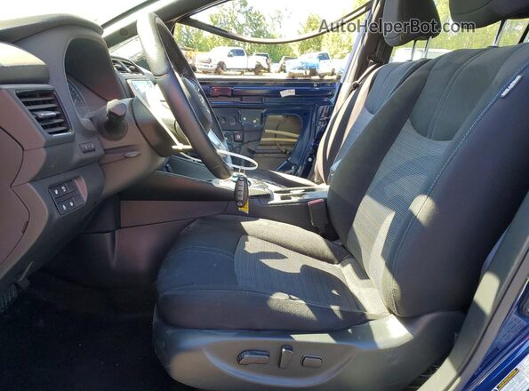 1N4CZ1CV6SC560550 2025 NISSAN LEAF Blue წინა სალონის ხედი