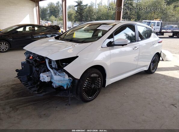 1N4CZ1CV7SC559892 2025 NISSAN LEAF Beige წინა მარცხენა ხედი სამი მეოთხედიდან