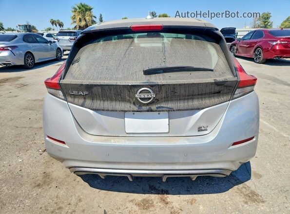 1N4CZ1CV7SC567653 2025 NISSAN LEAF Silver Rear view