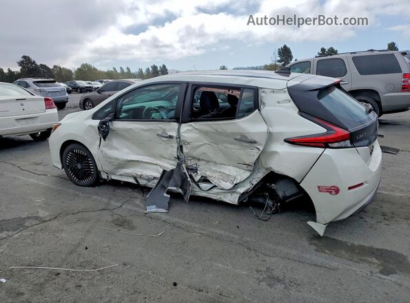1N4CZ1CV8RC553092 2024 NISSAN LEAF White Rear left