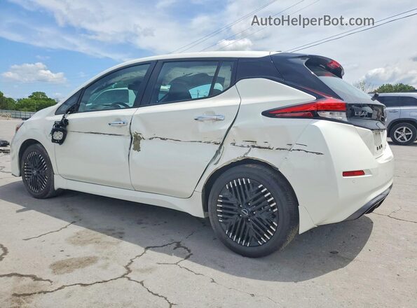 1N4CZ1CV8SC558363 2025 NISSAN LEAF White Rear left