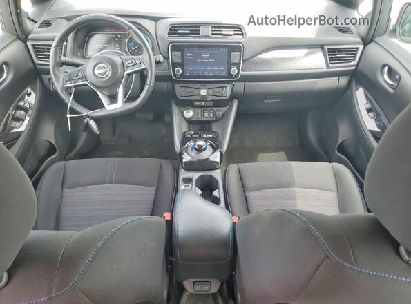 1N4CZ1CV8SC558363 2025 NISSAN LEAF White Dashboard view