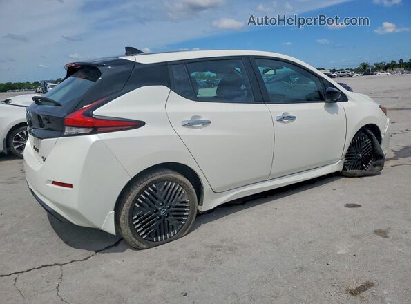 1N4CZ1CV8SC558363 2025 NISSAN LEAF White Rear right