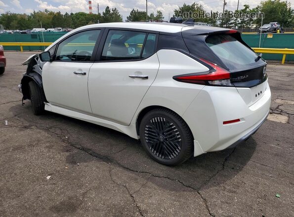 1N4CZ1CV8SC560663 2025 NISSAN LEAF White Հետևի ձախ