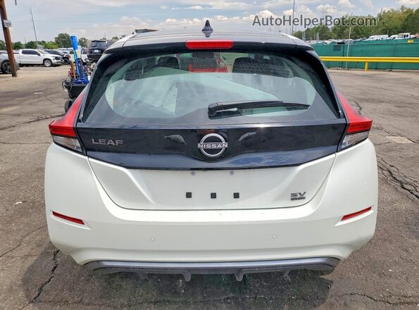1N4CZ1CV8SC560663 2025 NISSAN LEAF White Հետևի տեսք