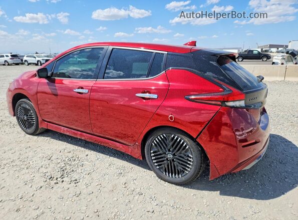 1N4CZ1CV9SC566651 2025 NISSAN LEAF Красный Задняя левая четверть