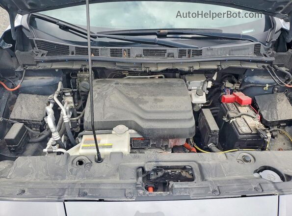1N4CZ1DV0PC562817 2023 NISSAN LEAF Gray უკანა სალონის ხედი