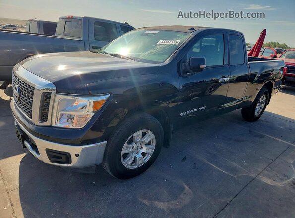1N6AA1C66JN511012 2018 NISSAN TITAN Black Tył lewy