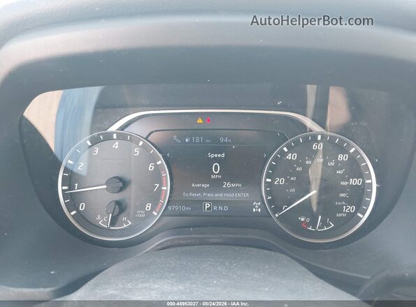 1N6AA1EC0MN523695 2021 NISSAN TITAN White უკანა სავარძლების ხედი