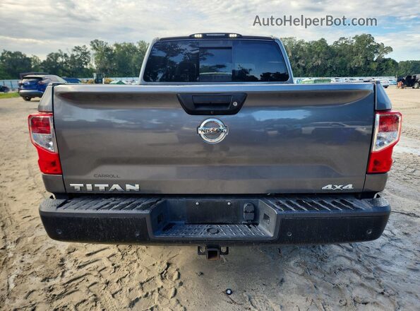 1N6AA1EC4MN505118 2021 NISSAN TITAN Gray Rear view