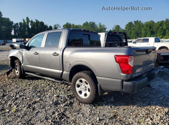 1N6AA1EC7MN524052 2021 NISSAN TITAN Gray Задня ліва чверть