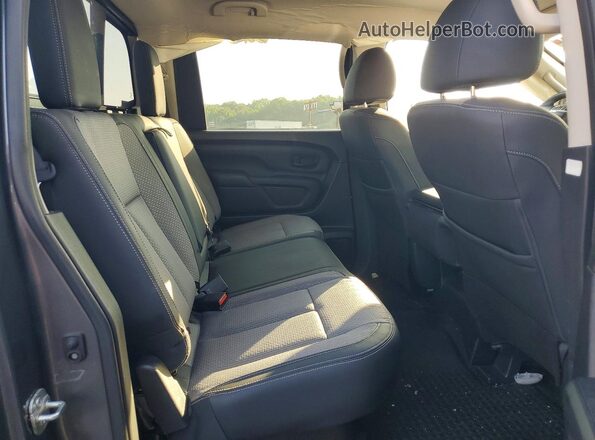 1N6AA1EC7MN524052 2021 NISSAN TITAN Gray Вид задніх сидінь