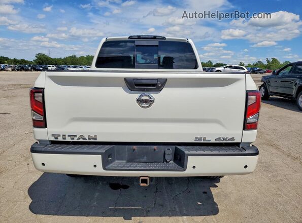 1N6AA1ED0LN504880 2020 NISSAN TITAN White Հետևի տեսք