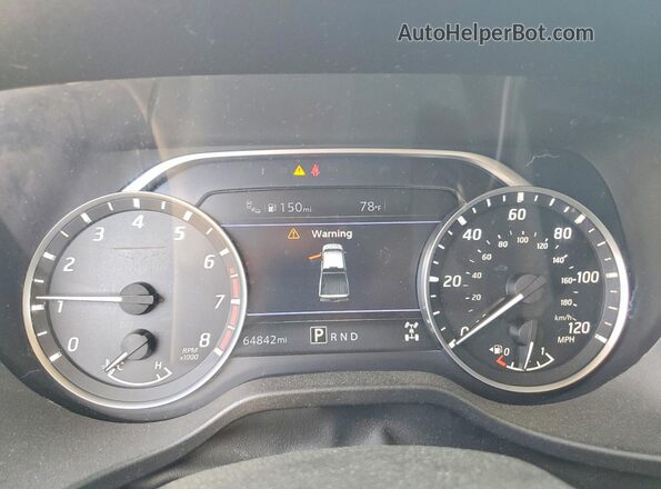 1N6AA1ED0LN504880 2020 NISSAN TITAN White Սարքավորումների վահանակի տեսք