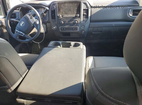 1N6AA1EEXMN528582 2021 NISSAN TITAN White Dashboard view