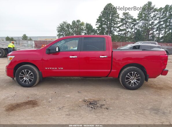 1N6AA1EF1LN507241 2020 NISSAN TITAN Красный Панорамный вид салона 360°