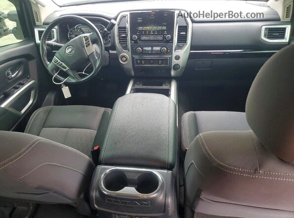 1N6AA1EF4MN520311 2021 NISSAN TITAN White Vista del salpicadero