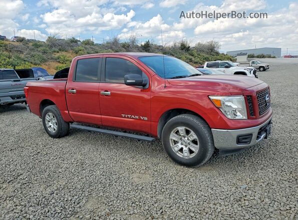 1N6AA1EJ0KN516239 2019 NISSAN TITAN Red Delantero derecho