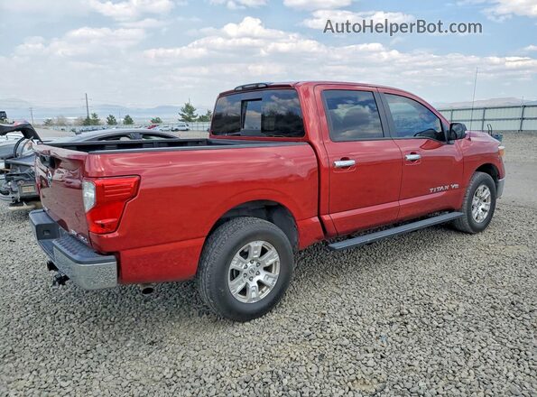 1N6AA1EJ0KN516239 2019 NISSAN TITAN Red Trasero derecho