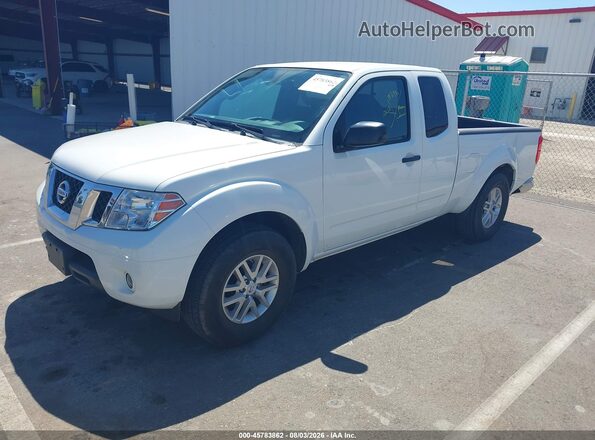 1N6AD0CU8KN704411 2019 NISSAN FRONTIER White Առջևի ձախ երեք քառորդ տեսարան
