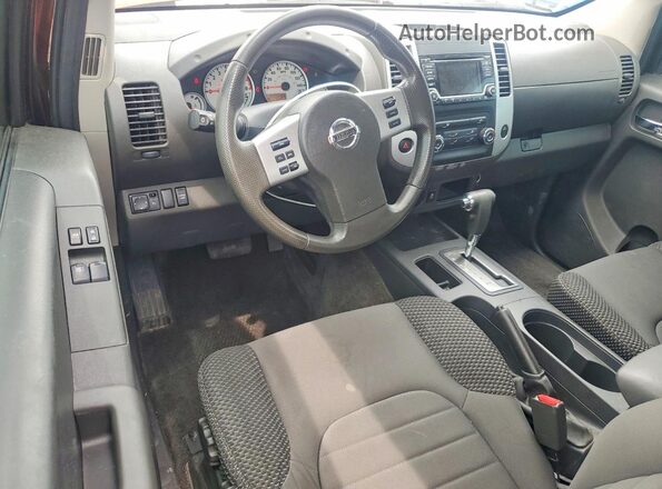 1N6AD0CU9GN756931 2016 NISSAN FRONTIER Brown Вид панелі приладів