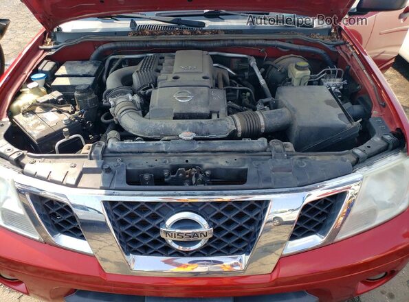 1N6AD0CW6GN736279 2016 NISSAN FRONTIER Red Vista interior trasera