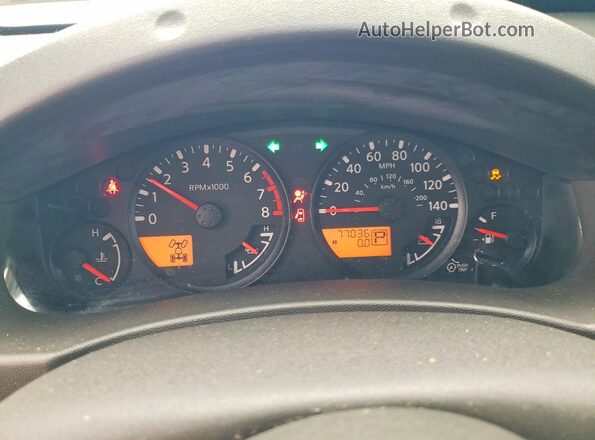 1N6AD0CW8JN720995 2018 NISSAN FRONTIER Silver Вид щитка приладів