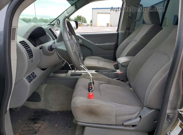 1N6AD0ER1JN736771 2018 NISSAN FRONTIER Gray წინა სალონის ხედი