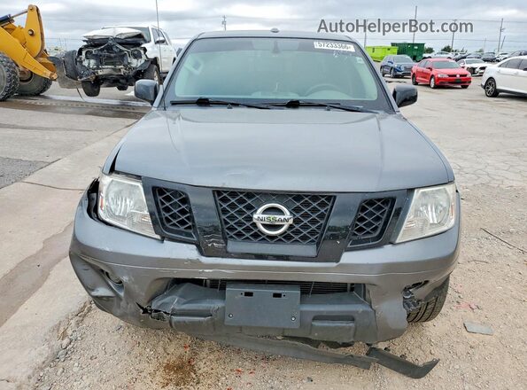 1N6AD0ER1JN736771 2018 NISSAN FRONTIER Gray წინა ხედი