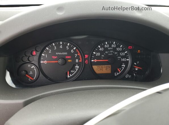 1N6AD0ER2HN732626 2017 NISSAN FRONTIER Серебряный Вид щитка приборов