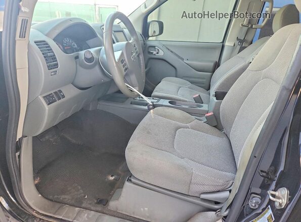 1N6AD0ER2KN751250 2019 NISSAN FRONTIER Черный Вид салона спереди