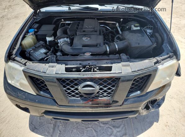 1N6AD0ER2KN751250 2019 NISSAN FRONTIER Черный Вид задней части салона