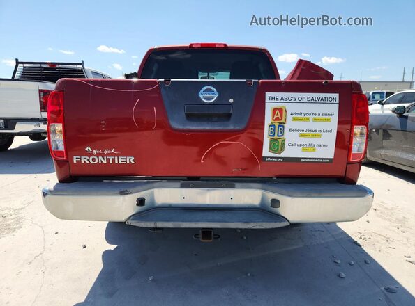 1N6AD0ER3GN757145 2016 NISSAN FRONTIER Red უკანა ხედი