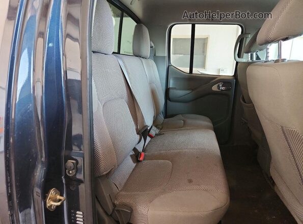 1N6AD0ER4GN777470 2016 NISSAN FRONTIER Blue უკანა სავარძლების ხედი