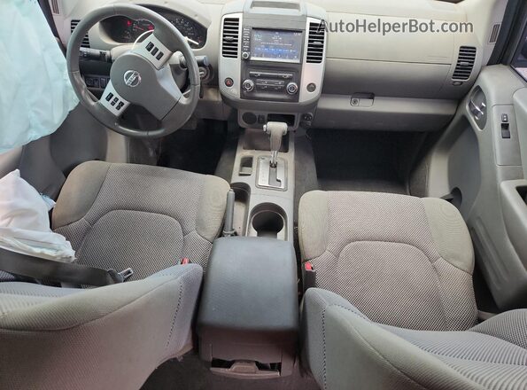 1N6AD0ER4KN746826 2019 NISSAN FRONTIER Silver Առջևի վահանակի տեսք