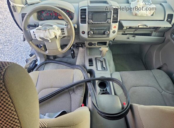 1N6AD0ER5GN734191 2016 NISSAN FRONTIER Gray Widok deski rozdzielczej