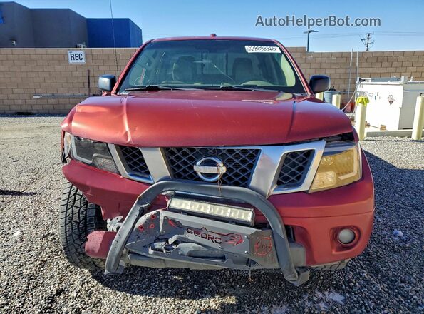 1N6AD0ER5HN764955 2017 NISSAN FRONTIER Red Դիմացի տեսք
