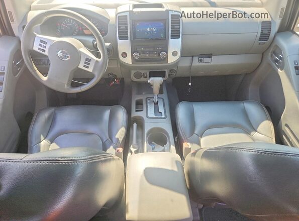 1N6AD0ER7KN705137 2019 NISSAN FRONTIER Gray Vista del salpicadero