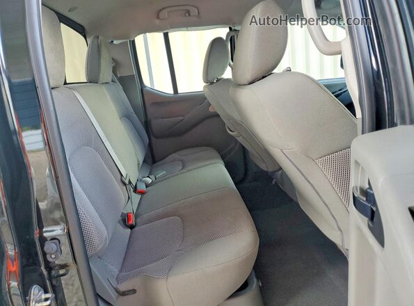 1N6AD0ER7KN712363 2019 NISSAN FRONTIER Черный Вид задних сидений