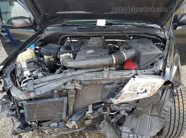 1N6AD0ER7KN712363 2019 NISSAN FRONTIER Черный Вид задней части салона