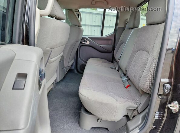 1N6AD0ER9KN762309 2019 NISSAN FRONTIER Черный Вид задних сидений