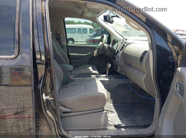 1N6AD0ER9KN766893 2019 NISSAN FRONTIER Черный Вид салона спереди
