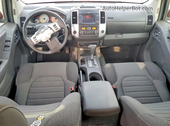 1N6AD0EV0GN772750 2016 NISSAN FRONTIER Red Vista del salpicadero